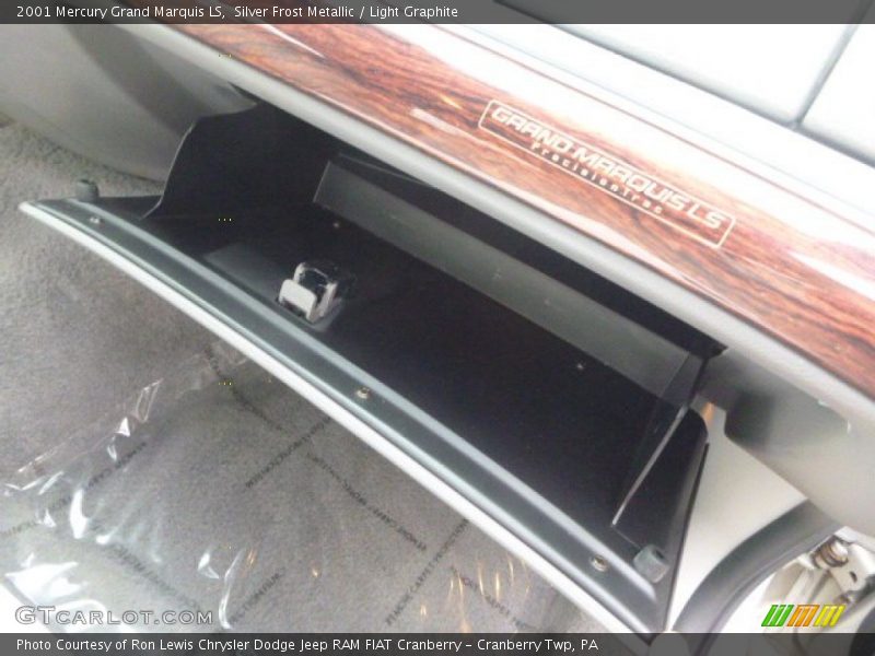 Silver Frost Metallic / Light Graphite 2001 Mercury Grand Marquis LS
