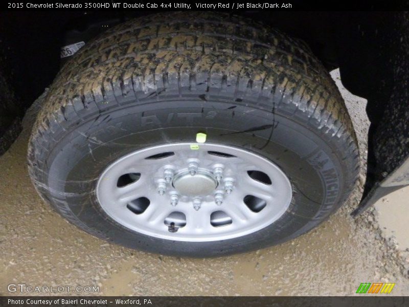  2015 Silverado 3500HD WT Double Cab 4x4 Utility Wheel