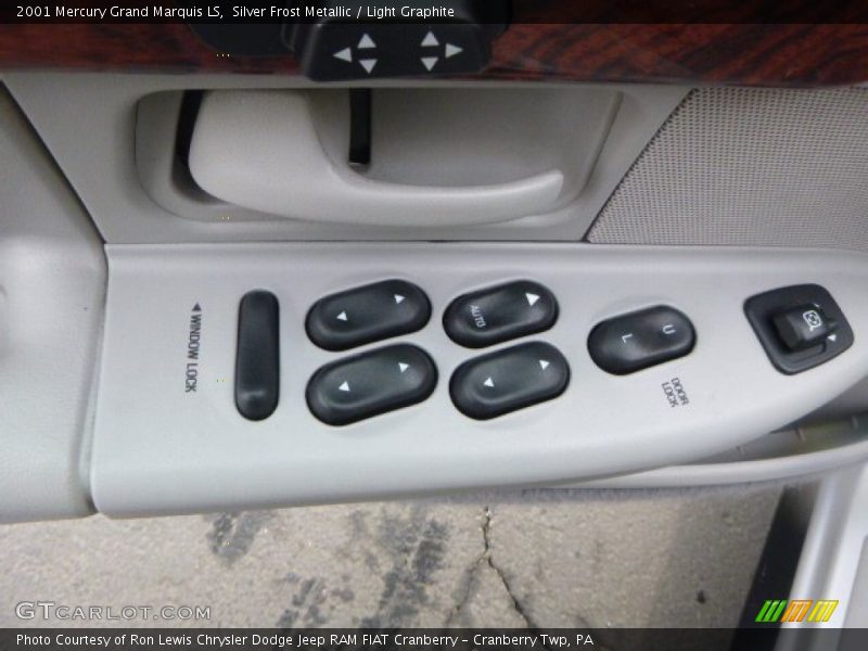 Silver Frost Metallic / Light Graphite 2001 Mercury Grand Marquis LS