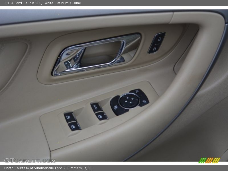 White Platinum / Dune 2014 Ford Taurus SEL