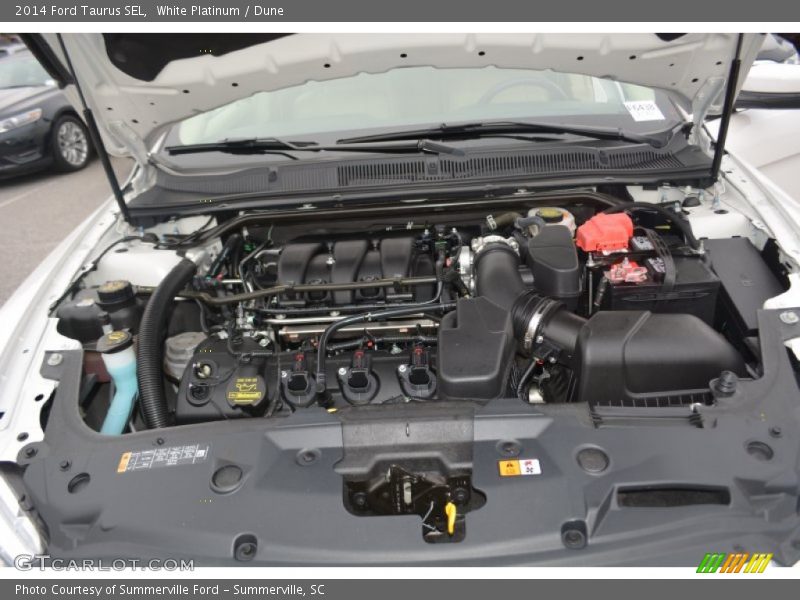 White Platinum / Dune 2014 Ford Taurus SEL