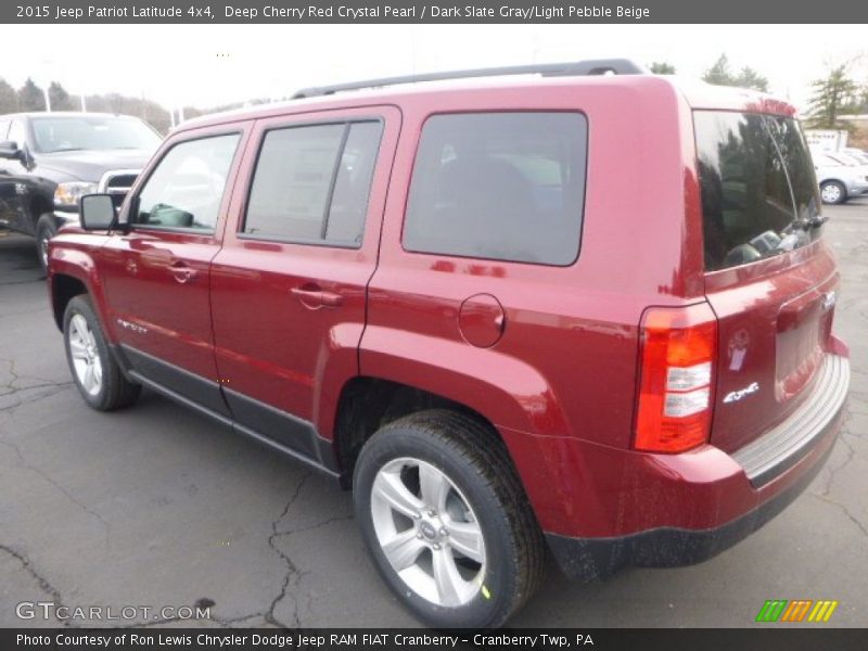 Deep Cherry Red Crystal Pearl / Dark Slate Gray/Light Pebble Beige 2015 Jeep Patriot Latitude 4x4