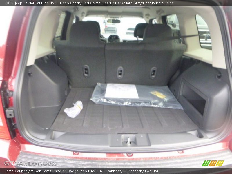 Deep Cherry Red Crystal Pearl / Dark Slate Gray/Light Pebble Beige 2015 Jeep Patriot Latitude 4x4