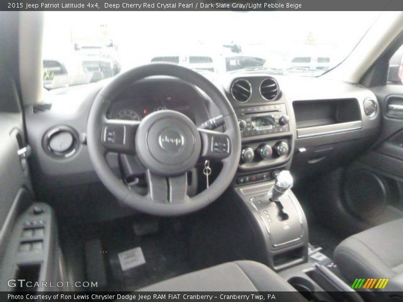 Deep Cherry Red Crystal Pearl / Dark Slate Gray/Light Pebble Beige 2015 Jeep Patriot Latitude 4x4