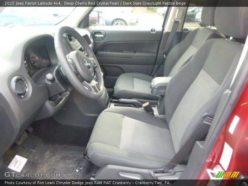 Deep Cherry Red Crystal Pearl / Dark Slate Gray/Light Pebble Beige 2015 Jeep Patriot Latitude 4x4