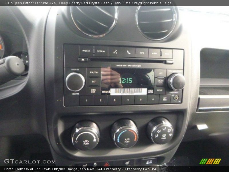 Deep Cherry Red Crystal Pearl / Dark Slate Gray/Light Pebble Beige 2015 Jeep Patriot Latitude 4x4