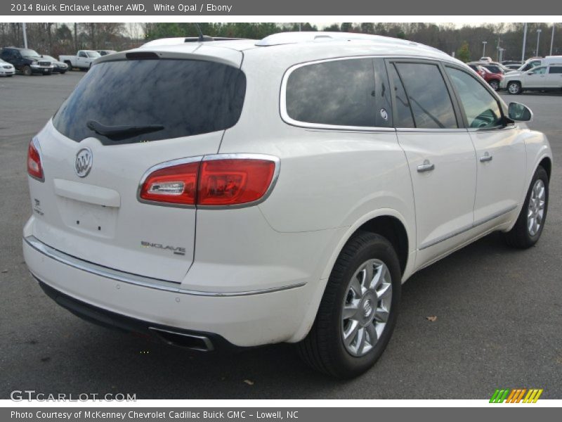 White Opal / Ebony 2014 Buick Enclave Leather AWD