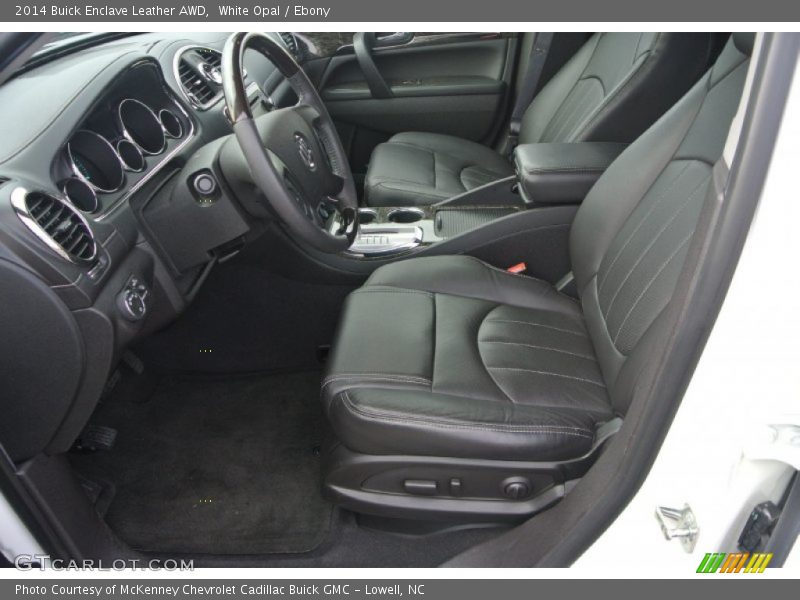 White Opal / Ebony 2014 Buick Enclave Leather AWD