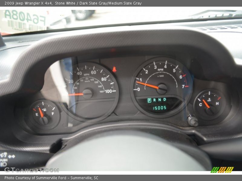 Stone White / Dark Slate Gray/Medium Slate Gray 2009 Jeep Wrangler X 4x4