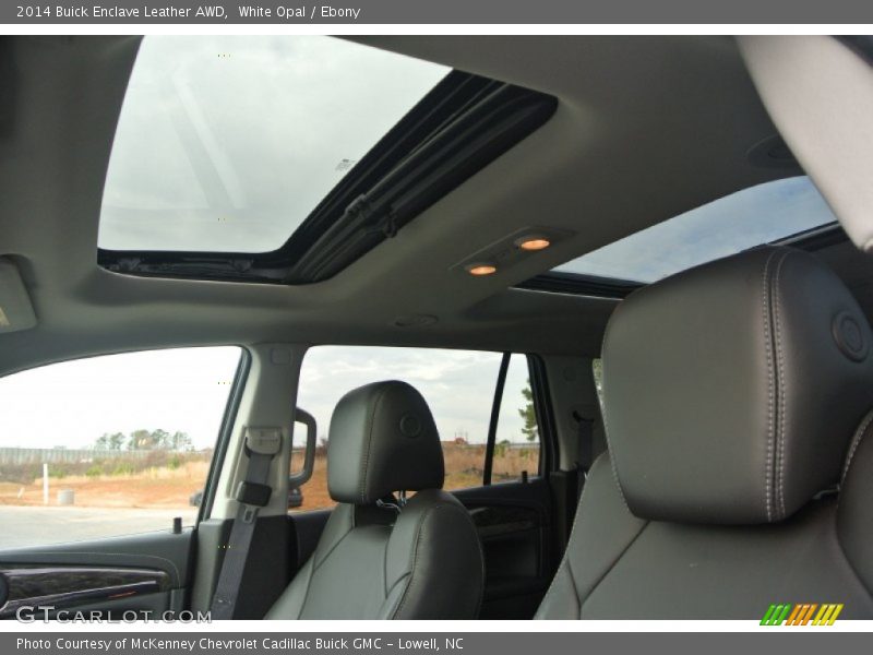 White Opal / Ebony 2014 Buick Enclave Leather AWD