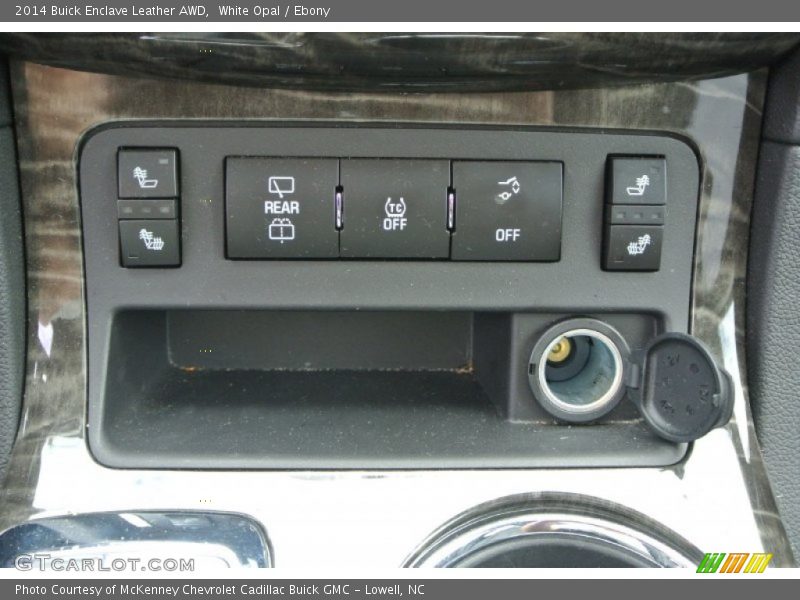 White Opal / Ebony 2014 Buick Enclave Leather AWD