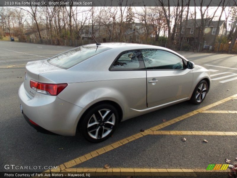 Bright Silver / Black Sport 2010 Kia Forte Koup SX