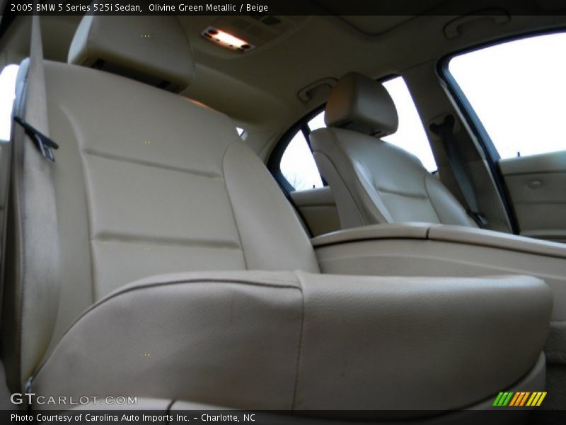 Olivine Green Metallic / Beige 2005 BMW 5 Series 525i Sedan