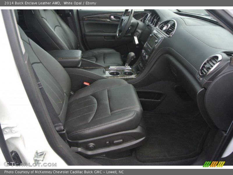 White Opal / Ebony 2014 Buick Enclave Leather AWD