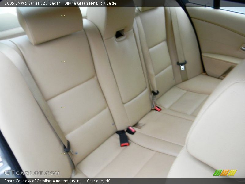 Olivine Green Metallic / Beige 2005 BMW 5 Series 525i Sedan