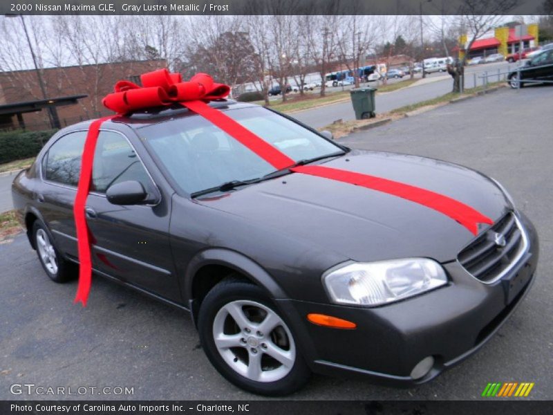 Gray Lustre Metallic / Frost 2000 Nissan Maxima GLE