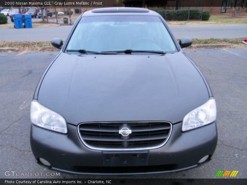 Gray Lustre Metallic / Frost 2000 Nissan Maxima GLE