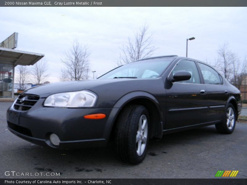 Gray Lustre Metallic / Frost 2000 Nissan Maxima GLE