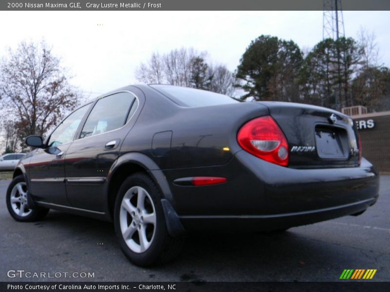 Gray Lustre Metallic / Frost 2000 Nissan Maxima GLE