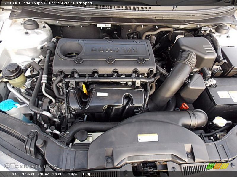 Bright Silver / Black Sport 2010 Kia Forte Koup SX