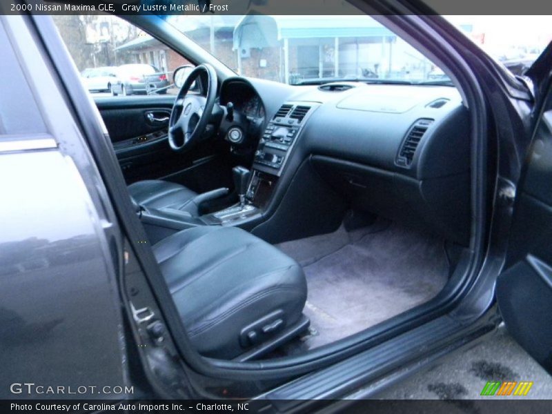 Gray Lustre Metallic / Frost 2000 Nissan Maxima GLE