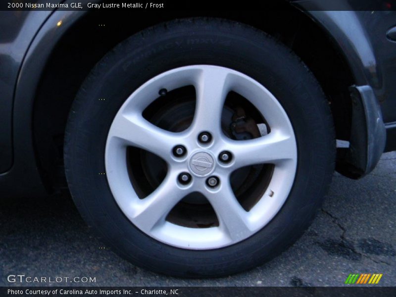 Gray Lustre Metallic / Frost 2000 Nissan Maxima GLE