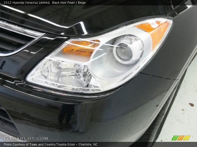 Black Noir Pearl / Beige 2012 Hyundai Veracruz Limited
