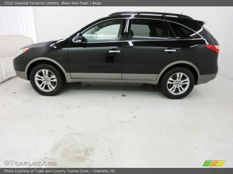 Black Noir Pearl / Beige 2012 Hyundai Veracruz Limited