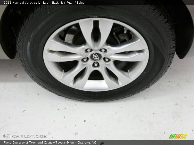 Black Noir Pearl / Beige 2012 Hyundai Veracruz Limited