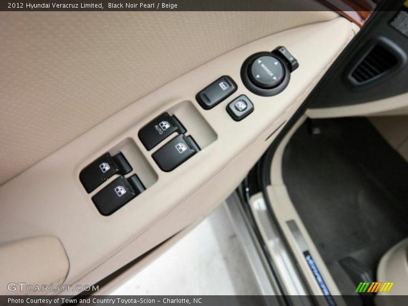 Black Noir Pearl / Beige 2012 Hyundai Veracruz Limited