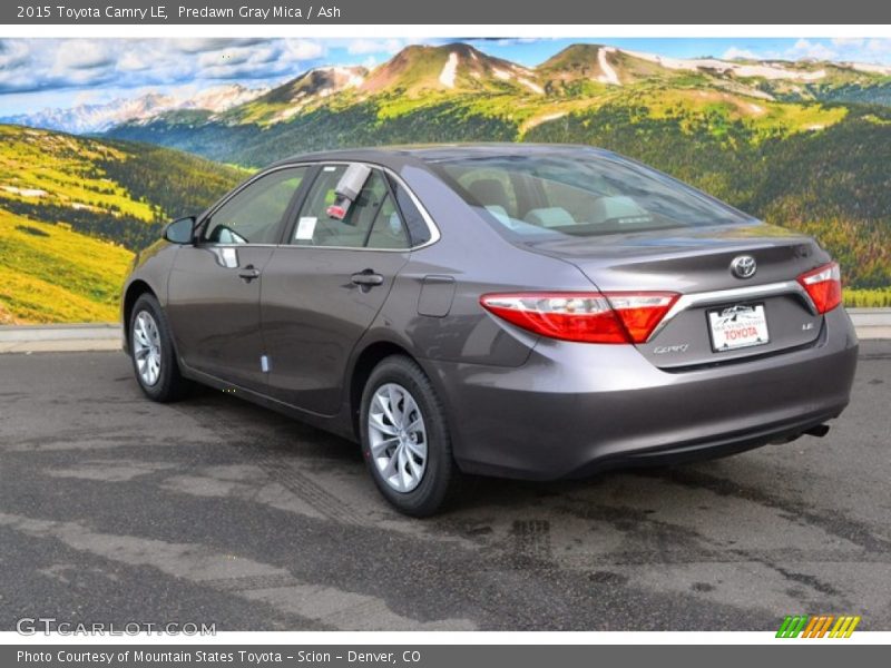 Predawn Gray Mica / Ash 2015 Toyota Camry LE