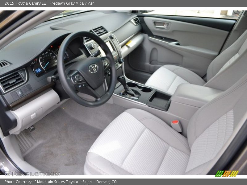 Predawn Gray Mica / Ash 2015 Toyota Camry LE