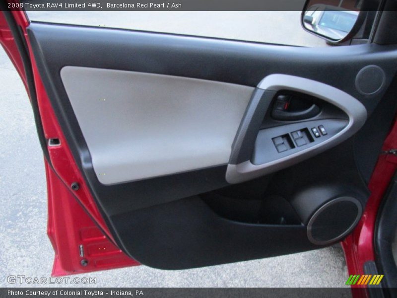 Barcelona Red Pearl / Ash 2008 Toyota RAV4 Limited 4WD