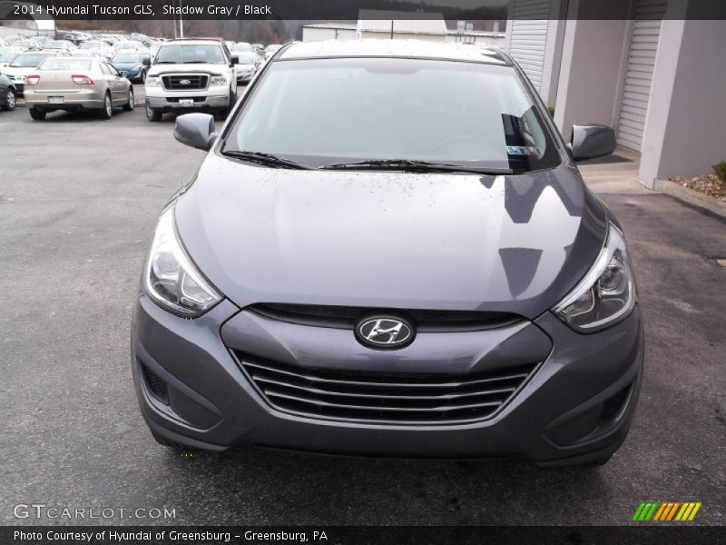 Shadow Gray / Black 2014 Hyundai Tucson GLS