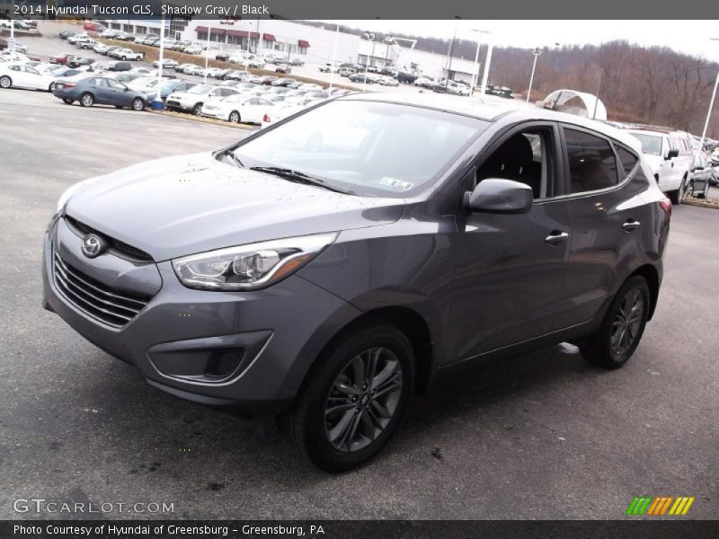 Shadow Gray / Black 2014 Hyundai Tucson GLS