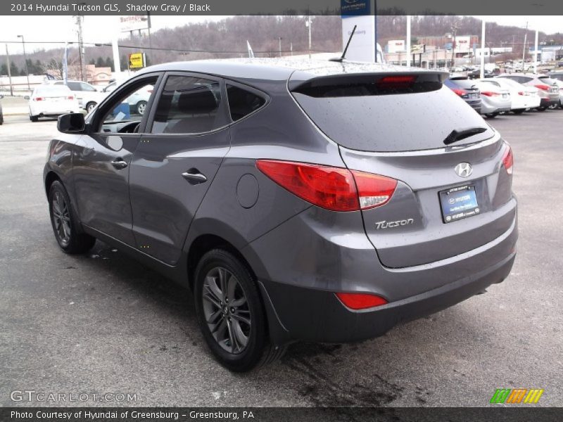 Shadow Gray / Black 2014 Hyundai Tucson GLS