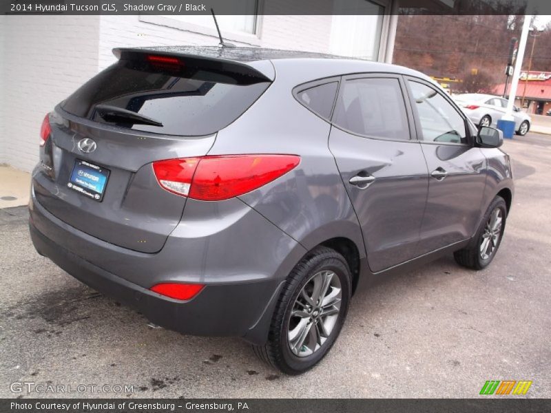 Shadow Gray / Black 2014 Hyundai Tucson GLS