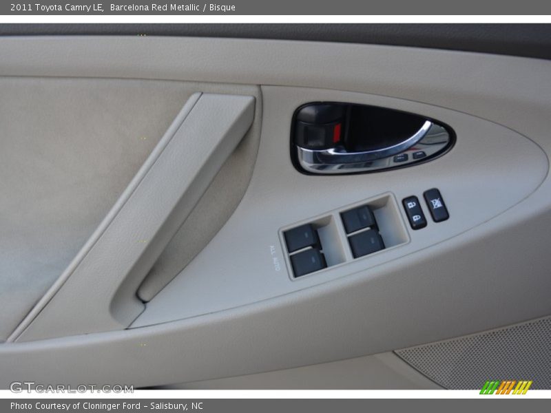 Barcelona Red Metallic / Bisque 2011 Toyota Camry LE