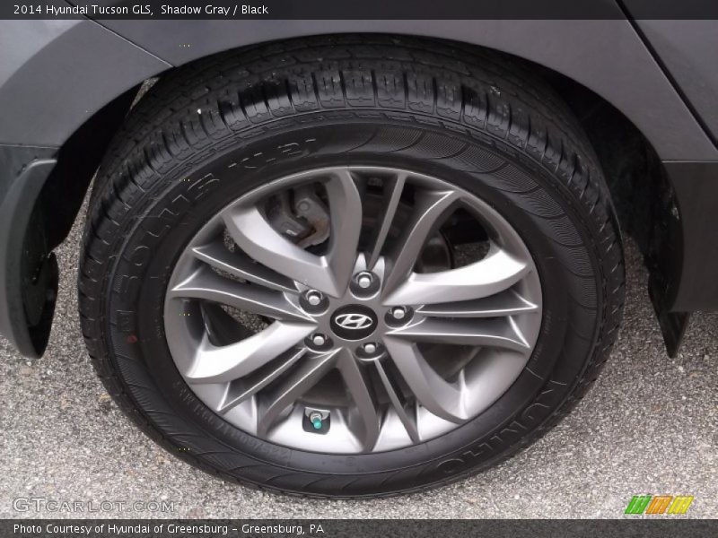 Shadow Gray / Black 2014 Hyundai Tucson GLS