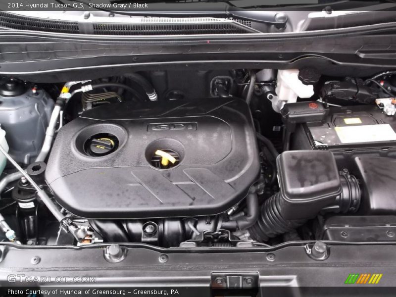 Shadow Gray / Black 2014 Hyundai Tucson GLS