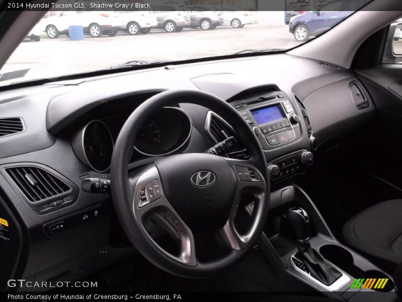 Shadow Gray / Black 2014 Hyundai Tucson GLS
