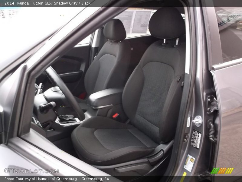 Shadow Gray / Black 2014 Hyundai Tucson GLS