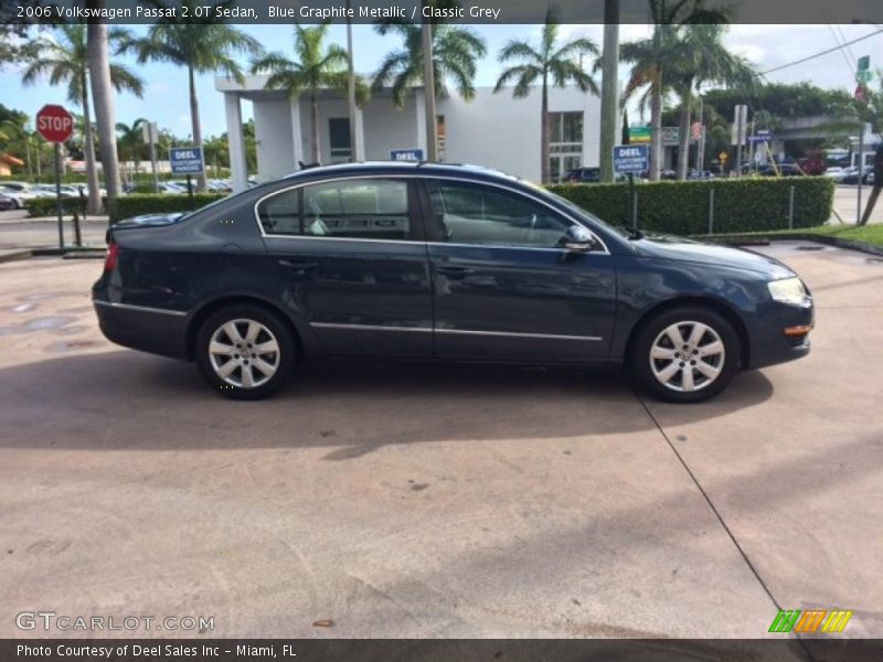 Blue Graphite Metallic / Classic Grey 2006 Volkswagen Passat 2.0T Sedan