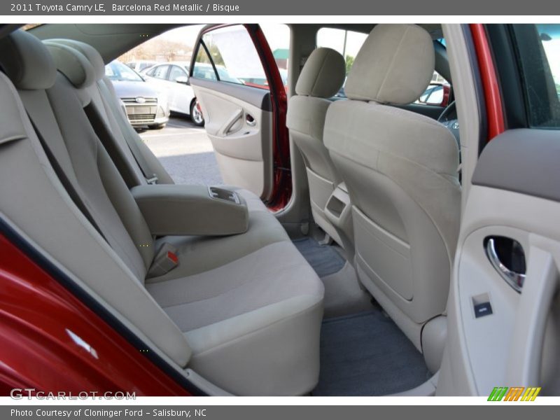 Barcelona Red Metallic / Bisque 2011 Toyota Camry LE