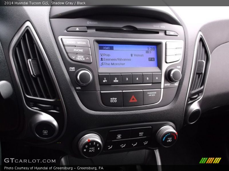 Shadow Gray / Black 2014 Hyundai Tucson GLS