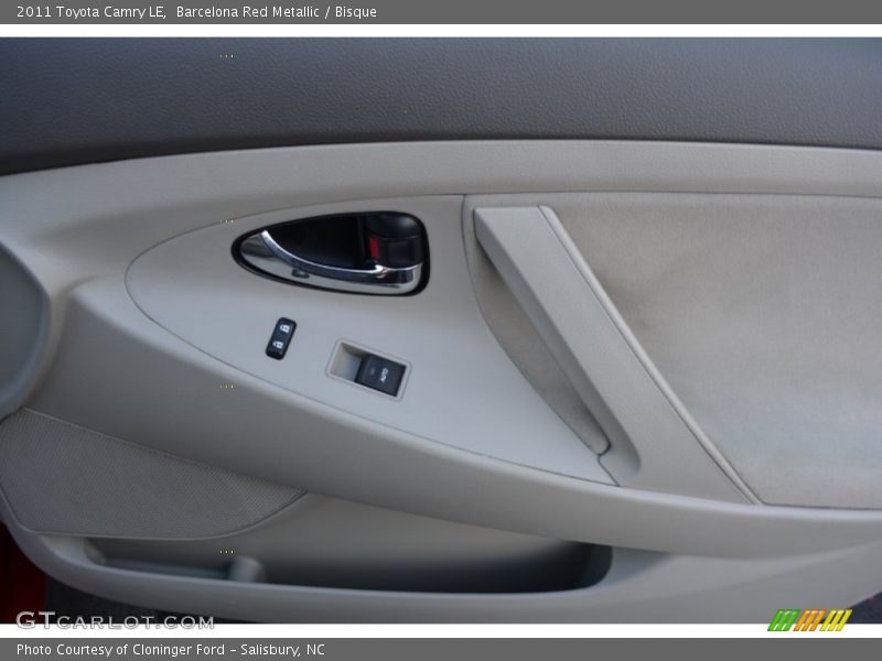 Barcelona Red Metallic / Bisque 2011 Toyota Camry LE