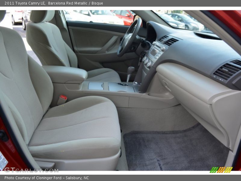 Barcelona Red Metallic / Bisque 2011 Toyota Camry LE