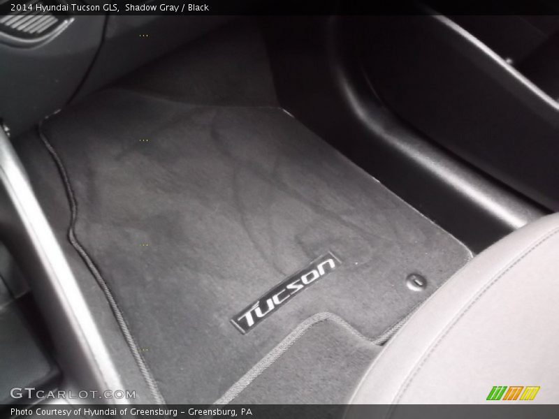 Shadow Gray / Black 2014 Hyundai Tucson GLS