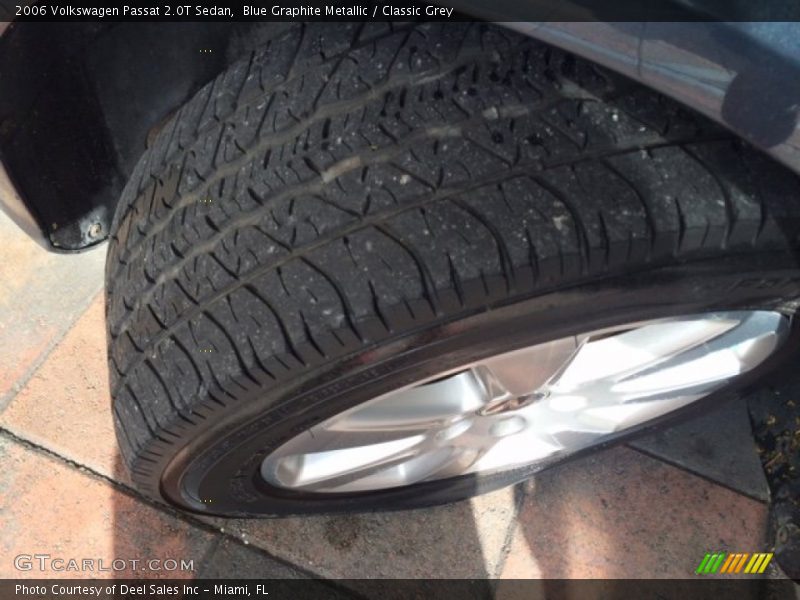 Blue Graphite Metallic / Classic Grey 2006 Volkswagen Passat 2.0T Sedan