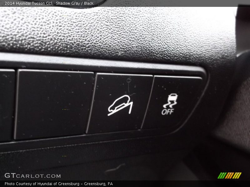 Shadow Gray / Black 2014 Hyundai Tucson GLS